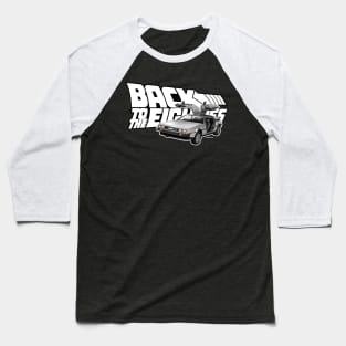 Back to the Eighties - Delorean Baseball T-Shirt